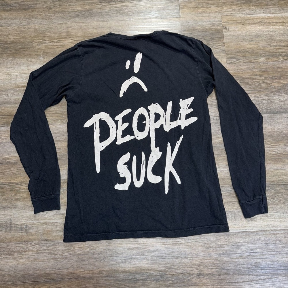 RARE XXXTENTACION x People Suck BAD Long-Sleeve Shirt Mens/Unisex Medium